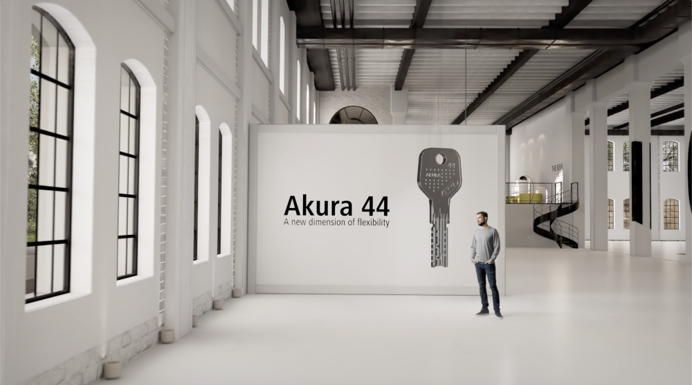 Product Launch Video for Akura 44, the new locking system from EVVA. Made with Unreal Engine.