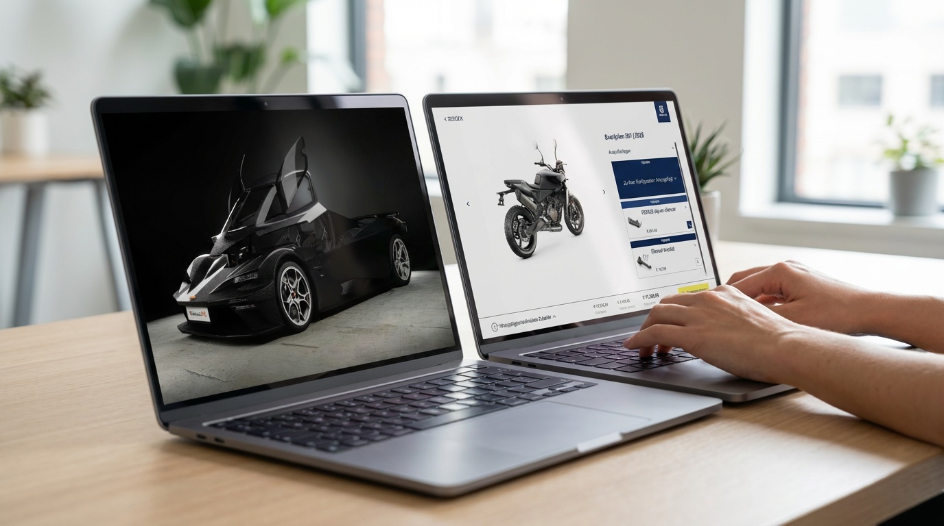 VizCraft combines high-fidelity real-time 3D configurators with instant image generation — delivering scalable, data-driven product visuals without pre-rendered assets.